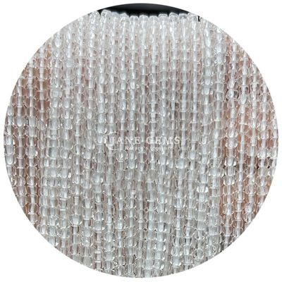 Atacado Cristal Natural Pedra preciosa Gráficos Quadrados Cubo Gráficos Ametista Turmalina Tiger Eye Bead para jóias
