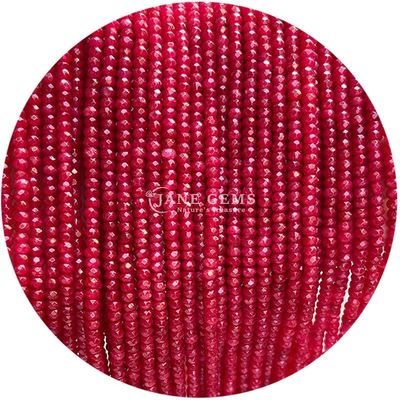 Quartz de morango rosa ópal gemas contas cristal natural facetas redondas forma pequena fio de contas soltas para pulseiras