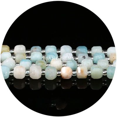Atacado Pedra Natural Perlas Soltas Florita Pedra Cristalina Perlas Soltas Pedra de Lua Perlas Soltas Espaçadores para Joias Diy