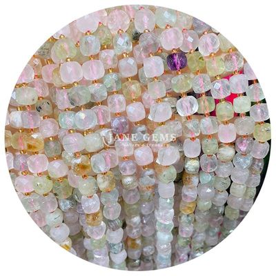 Atacado Pedra Natural Perlas Soltas Florita Pedra Cristalina Perlas Soltas Pedra de Lua Perlas Soltas Espaçadores para Joias Diy