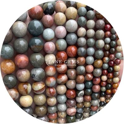 Atacado Pedra Natural Jaspe Bolas Rondas 8mm Labradorita Bolas Rosa Quartzo Bolas Redondas Espaçadores Para Joias