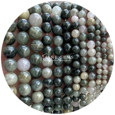 Gráfico de Pedra Natural Bolas Rondas 8mm Rosa Zebra Jaspe Bolas Rondas Turmalina Bolas Redondas Espaçadores Para Joias