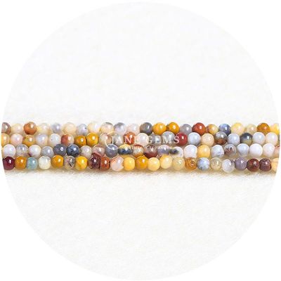 Atacado Pedras de Pedra Preta Naturais 8mm Rhodolite Pedras de Pedra Redondas Multicolor Tourmaline Pedras Espaçadores para jóias