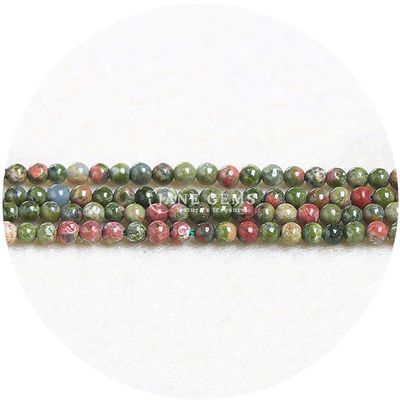 Atacado Pedras de Pedra Preta Naturais 8mm Rhodolite Pedras de Pedra Redondas Multicolor Tourmaline Pedras Espaçadores para jóias