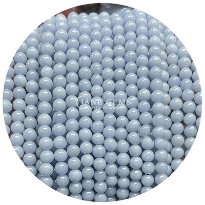 Atacado Natural 2A Turmalina Redonda Bolas Soltas Moonstone Bolas Soltas de Pedra Arco-íris Fluorito Bolas Espaçadores para jóias