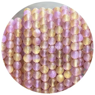 Gráfico de grânulos de pedras preciosas naturais pérolas largas redondas 8 mm de gesso azul pérolas largas redondas de hematita pérolas espaçadores para fabricação de jóias