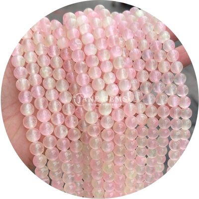 Gráfico de grânulos de pedras preciosas naturais pérolas largas redondas 8 mm de gesso azul pérolas largas redondas de hematita pérolas espaçadores para fabricação de jóias