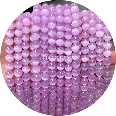 Gráfico de grânulos de pedras preciosas naturais pérolas largas redondas 8 mm de gesso azul pérolas largas redondas de hematita pérolas espaçadores para fabricação de jóias