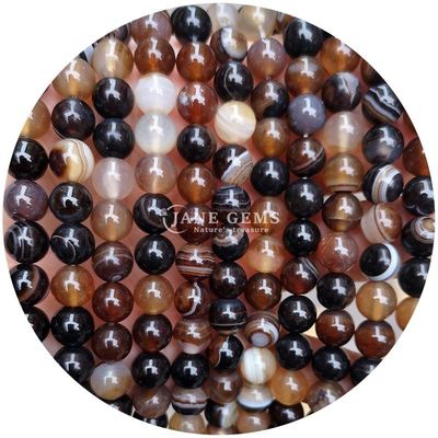 Gráfico de grânulos de pedras preciosas naturais pérolas largas redondas 8 mm de gesso azul pérolas largas redondas de hematita pérolas espaçadores para fabricação de jóias