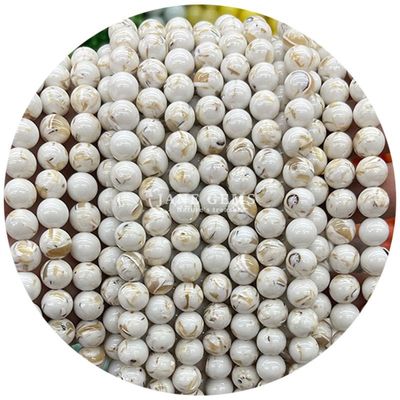 Atacado Pedras de Pedra Preta Naturais Bolas Rondas 8mm Multicolor Limpa de Ágata Limpa Bolas Redondas Espaçadores para jóias