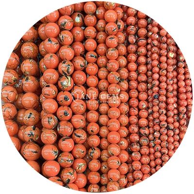 Atacado Pedras de Pedra Preta Naturais Bolas Rondas 8mm Multicolor Limpa de Ágata Limpa Bolas Redondas Espaçadores para jóias