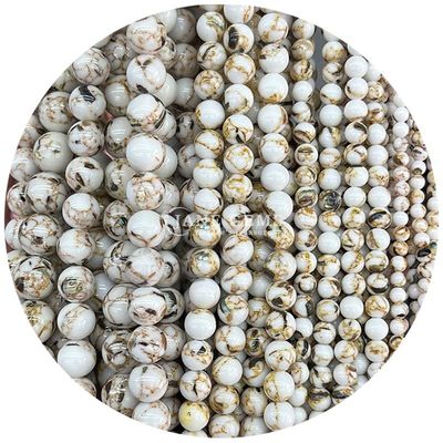 Atacado Pedras de Pedra Preta Naturais Bolas Rondas 8mm Multicolor Limpa de Ágata Limpa Bolas Redondas Espaçadores para jóias