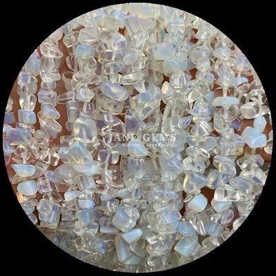 Sodalite Mookite Gems Bead Natural Crystal Forma Irregular Chip Gravel Stone Loose Bead Strands Para Pulseiras
