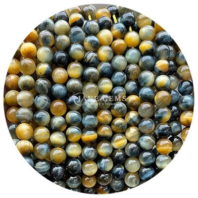 Atacado Pedra Natural Bolas Rondas Soltas 8mm Bolas Soltas de Olho de Tigre Rosa Vermelho Bolas Rondas de Olho de Tigre Espaçadores para jóias