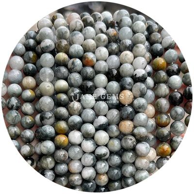 Atacado Pedra Natural Bolas Rondas Soltas 8mm Bolas Soltas de Olho de Tigre Rosa Vermelho Bolas Rondas de Olho de Tigre Espaçadores para jóias