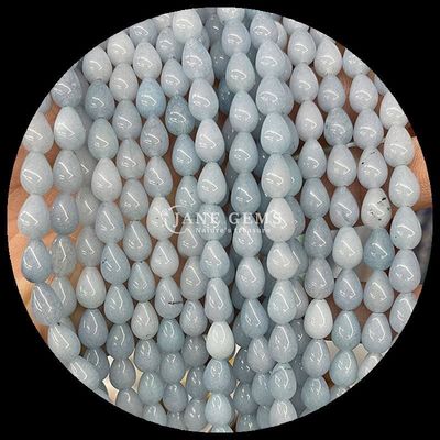 Lapis Lazuli Verde Aventurine Gem Bead Natural Crystal Water Drop Shape Stone Loose Bead Strands Para Pulseiras