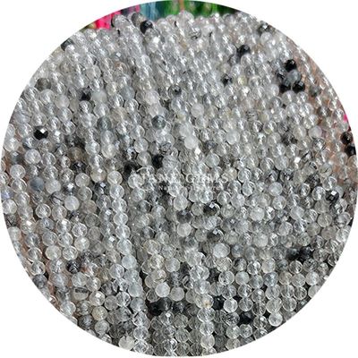 Venda a retalho Quartzo multicolor Pedras preciosas semipreciosas contas facetadas Acessórios Concha Perla Espaçador para fabricação de jóias
