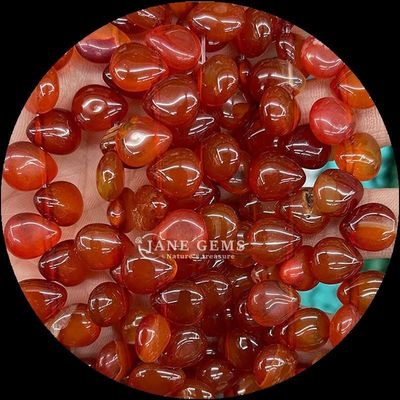 Ágata indiana Topaz Gem Bead Cristal natural de água gota forma pedra flanges de contas soltas para pulseiras