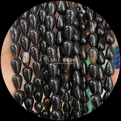 Howlite Crazy Agate Gem Bead Natural Crystal Water Drop Shape Stone Loose Bead Strands Para Pulseiras