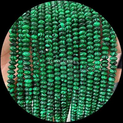 Rosa Aventurina Verde Aventurina Gem Bead Natural Cristal UFO Forma Pedra Loose Bead Filamentos Para Pulseiras