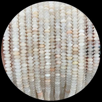 Sodalite Picture Stone Gem Bead Natural Crystal UFO Shape Stone Loose Bead Strands Para Pulseiras