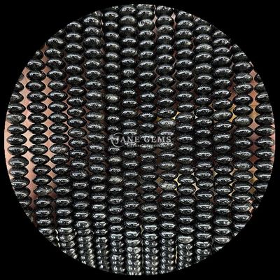 Sodalite Picture Stone Gem Bead Natural Crystal UFO Shape Stone Loose Bead Strands Para Pulseiras
