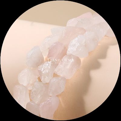 Rosa Quartz Ametista Gem Bead Natural Cristal Roa Pedra Grossa Loose Bead Filamentos Para Pulseiras