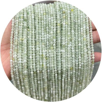 Pedras preciosas naturais facetadas de energia cristal forma redonda contas soltas para fazer jóias DIY