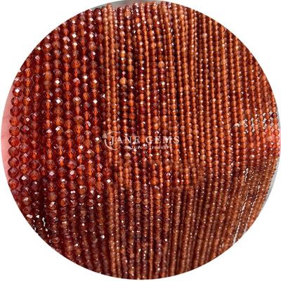 Perlas redondas lisas de cristal de quartzo natural polido para fabricação de jóias