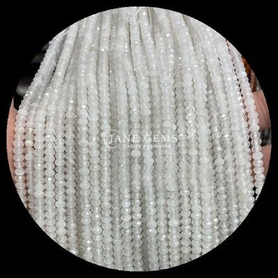 DIY Joalharia Fazer Facetadas Abacus Loose Bead Strands para energia curativa e festas