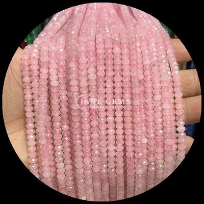 DIY Joalharia Fazer Facetadas Abacus Loose Bead Strands para energia curativa e festas