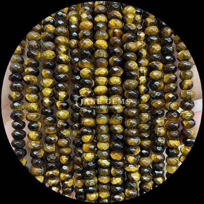DIY Joalharia Fazer Facetadas Abacus Loose Bead Strands para energia curativa e festas