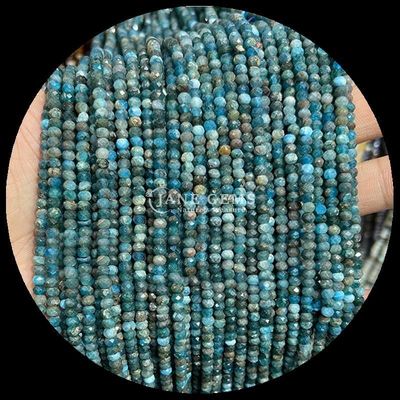 Lapis Lazuli Apatite Pedra de Pedra Pré-Natural Facetado Abaco Forma de Grelha Solta para Energia de Cura e Fabricação de jóias DIY