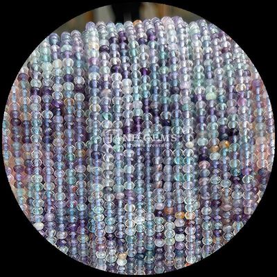 Fluorito Carneliana Natural Pedra Prémio Bolas Facetado Abaco Forma Loose Bolas para energia curativa e DIY Joias Ma