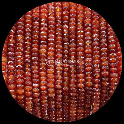 Fluorito Carneliana Natural Pedra Prémio Bolas Facetado Abaco Forma Loose Bolas para energia curativa e DIY Joias Ma