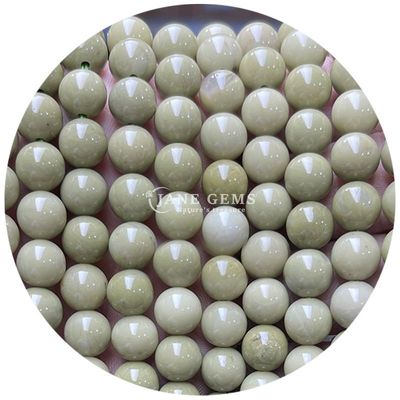 Ágatas naturais Pedra de pérolas liso redondo espaçador solto pérolas para jóias Fazer pulseiras DIY