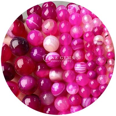 Perlas de pedra natural soltas Strand Genuino Pedra Real Ágata Cristal Perlas para fazer jóias DIY