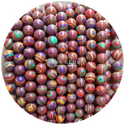 Malicite contas Imitação Malicite Pedra contas redondas de pedra soltas contas Para jóias DIY