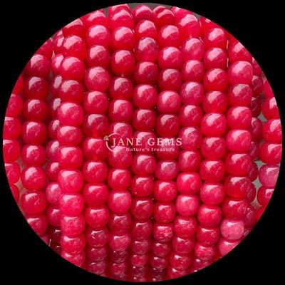 Pedras preciosas Rosa Quartz Gelo Jade Verde Cristal Natural Pedra preciosa Forma de maçã Filamentos de contas soltas para fabricação de jóias