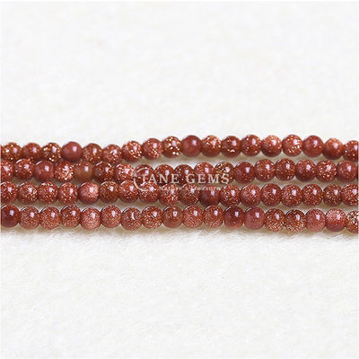 Forma redonda de cristal Grânulos soltos Strand Quartz claro Unakite Para fazer artesanato