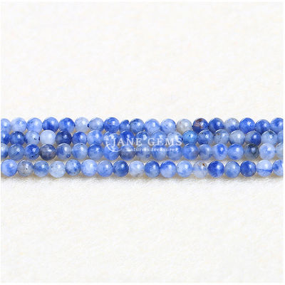 Forma redonda de cristal Grânulos soltos Strand Quartz claro Unakite Para fazer artesanato