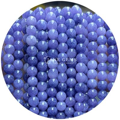 Lavanda Calcedônia Vermelha Brilhante Calcedônia Redonda Bolas Esparsas Produtos semiacabados Brinquedos
