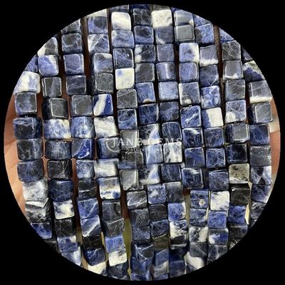 Brinquedos DIY e Cristais de Cura Labradorite Natural Blue Dot Loose Bead Strands em diferentes tamanhos