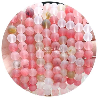 Perlas de forma redonda polidas Decoração DIY Produtos semiacabados Pedras polidas Perlas