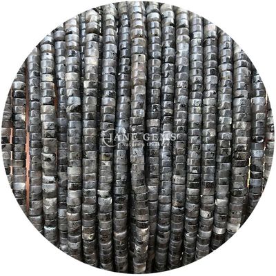 Cristal natural contas de forma de ângulo reto labradorita contas soltas para fazer joias design