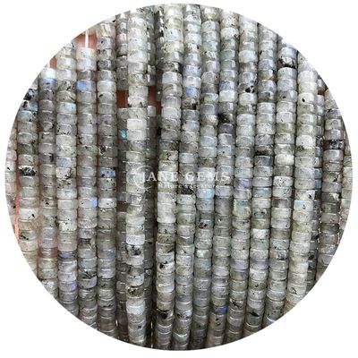 Cristal natural contas de forma de ângulo reto labradorita contas soltas para fazer joias design