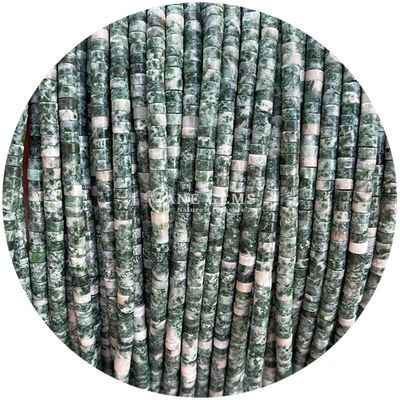 Bolas de cristal de ângulo reto forma Dalmácia Jaspe Bolas soltas para fazer artesanato