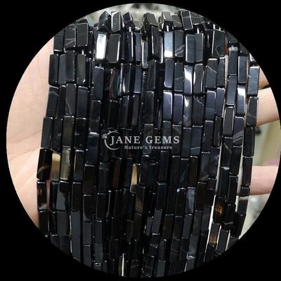 Forma retangular quadrada Fios de contas soltos para pulseiras Ágata vermelha natural Ametista