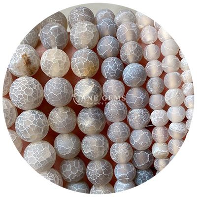 Diferentes Ágata desbotada Perlas de Cristal Pedra para a fabricação de pulseiras de cristal artesanais