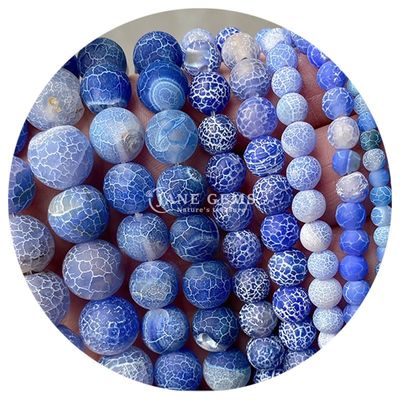 Diferentes Ágata desbotada Perlas de Cristal Pedra para a fabricação de pulseiras de cristal artesanais